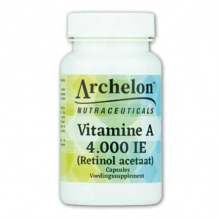 Vitamine A (acétate de rétinol) - 4.000 UI - 1.200 mcg
