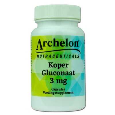 Koper gluconaat - 3 mg